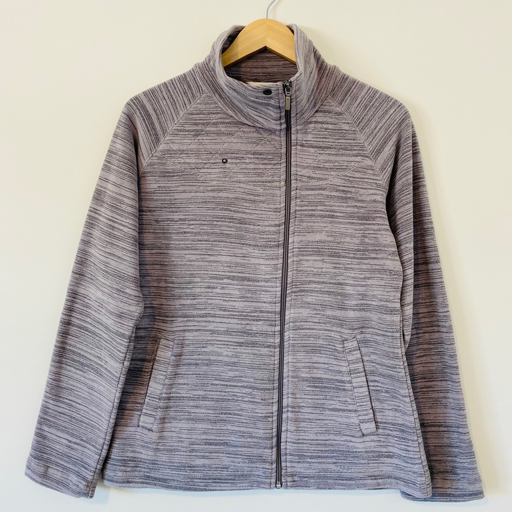 Orvis Passport Asymmetrical-zip Fleece Jacket Gray